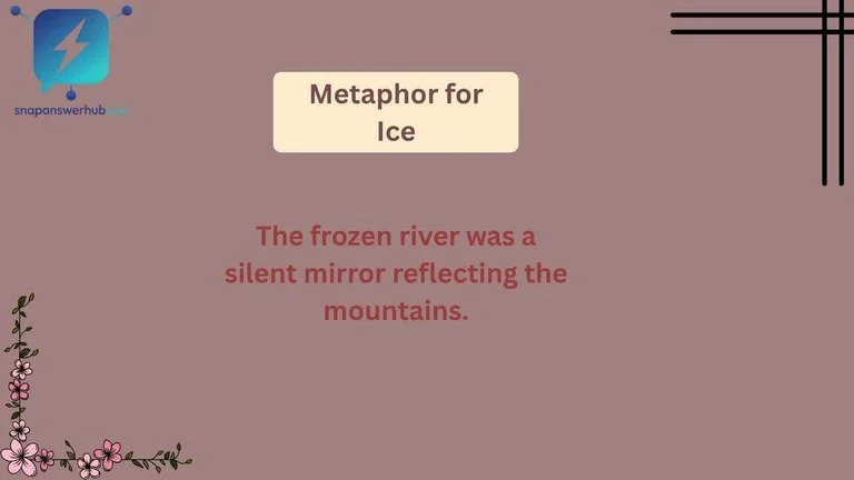 Metaphor for Ice
