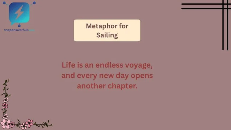 Metaphor for Sailing
