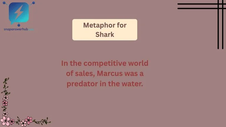 Metaphor for Shark