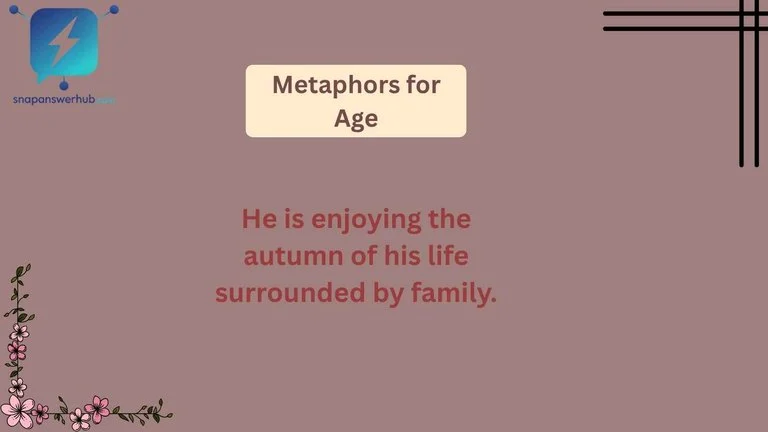 Metaphors for Age
