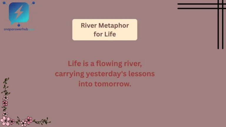 River Metaphor for Life